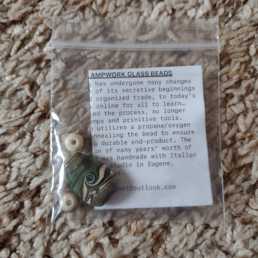 NEW lampwork glass beads - Rational Planet